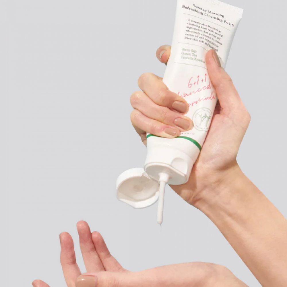 AXIS-Y Sunday Morning Refreshing Cleansing Foam 120ml - Αφρός καθαρισμού για ισορροπία της επιδερμίδας