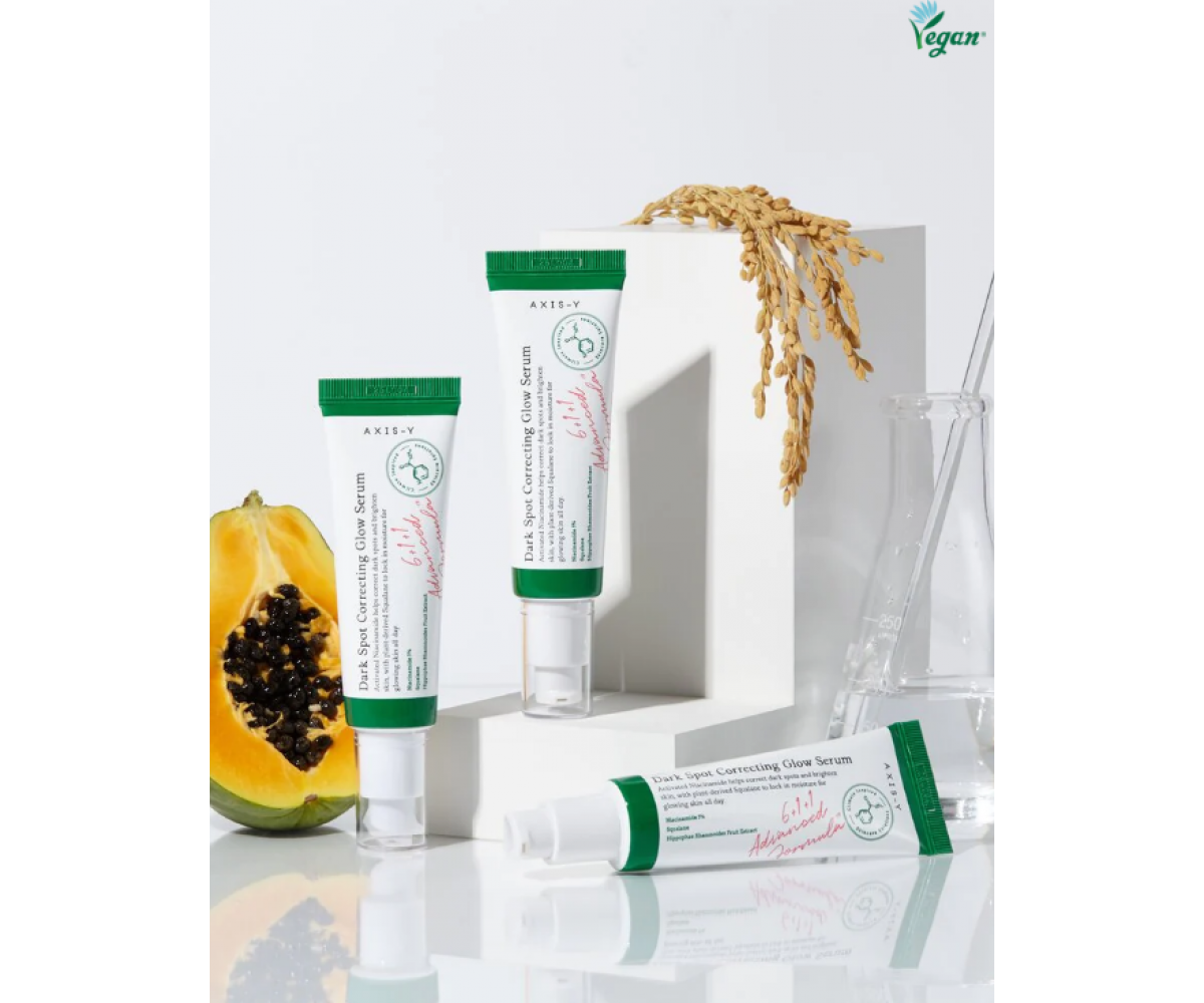AXIS-Y Dark Spot Correcting Glow Serum ορός προσώπου για λάμψη και μείωση σκοτεινών κηλίδων