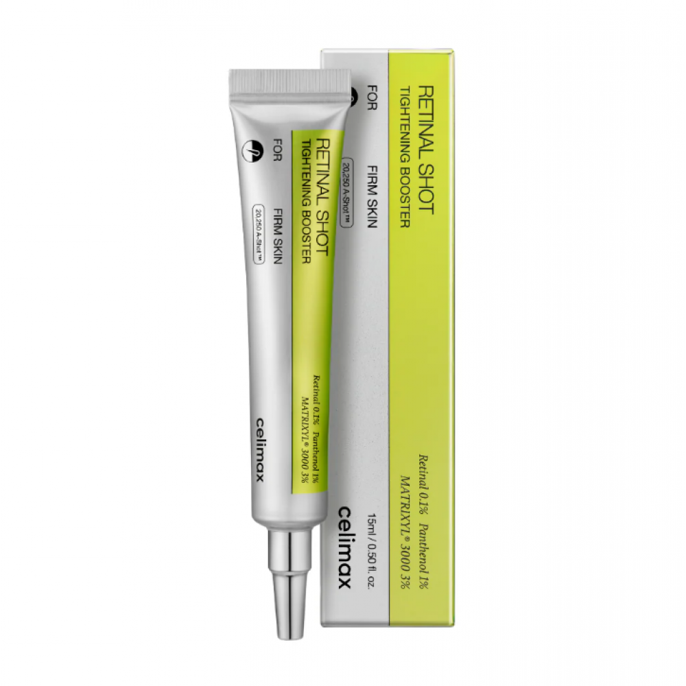 CELIMAX Retinal Shot Tightening Booster 15ml - Επαναστατική Σύσφιξη και Αντιγήρανση με τη Δύναμη της Ρετινάλης! CELIMAX Retinal Shot Tightening Booster 15ml - Επαναστατική Σύσφιξη και Αντιγήρανση με τη Δύναμη της Ρετινάλης!