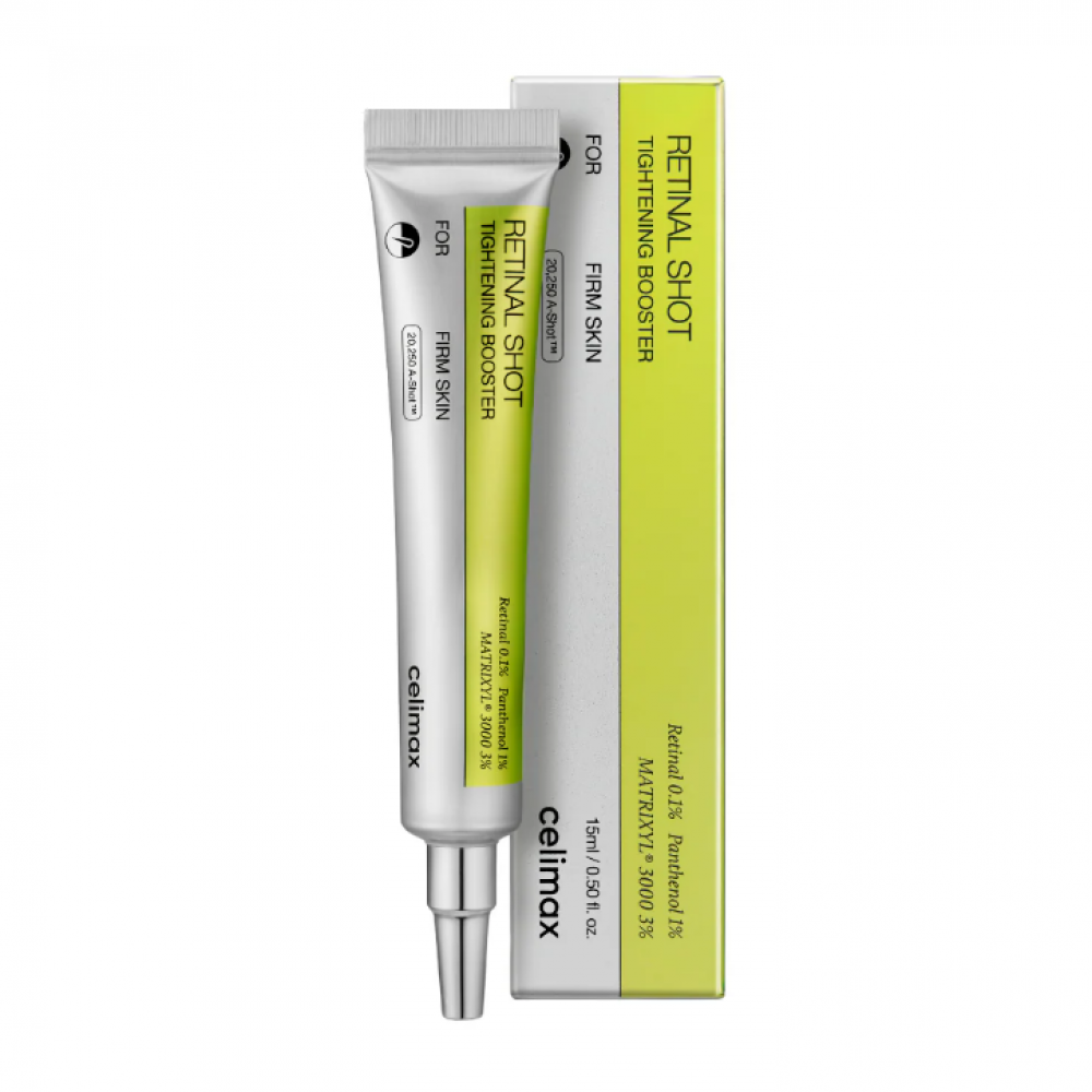 CELIMAX Retinal Shot Tightening Booster 15ml - Επαναστατική Σύσφιξη και Αντιγήρανση με τη Δύναμη της Ρετινάλης!