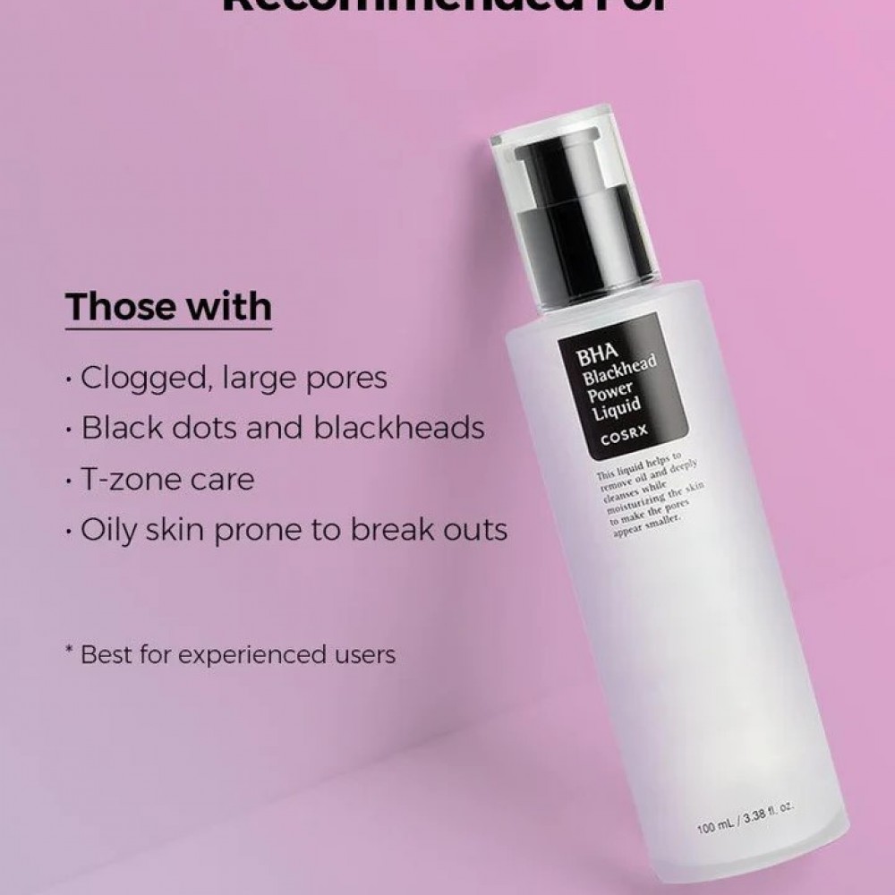 COSRX BHA  BLACKHEAD POWER LIQUID - Απολέπιση με BHA για λιπαρό δέρμα και μαύρα στίγματα