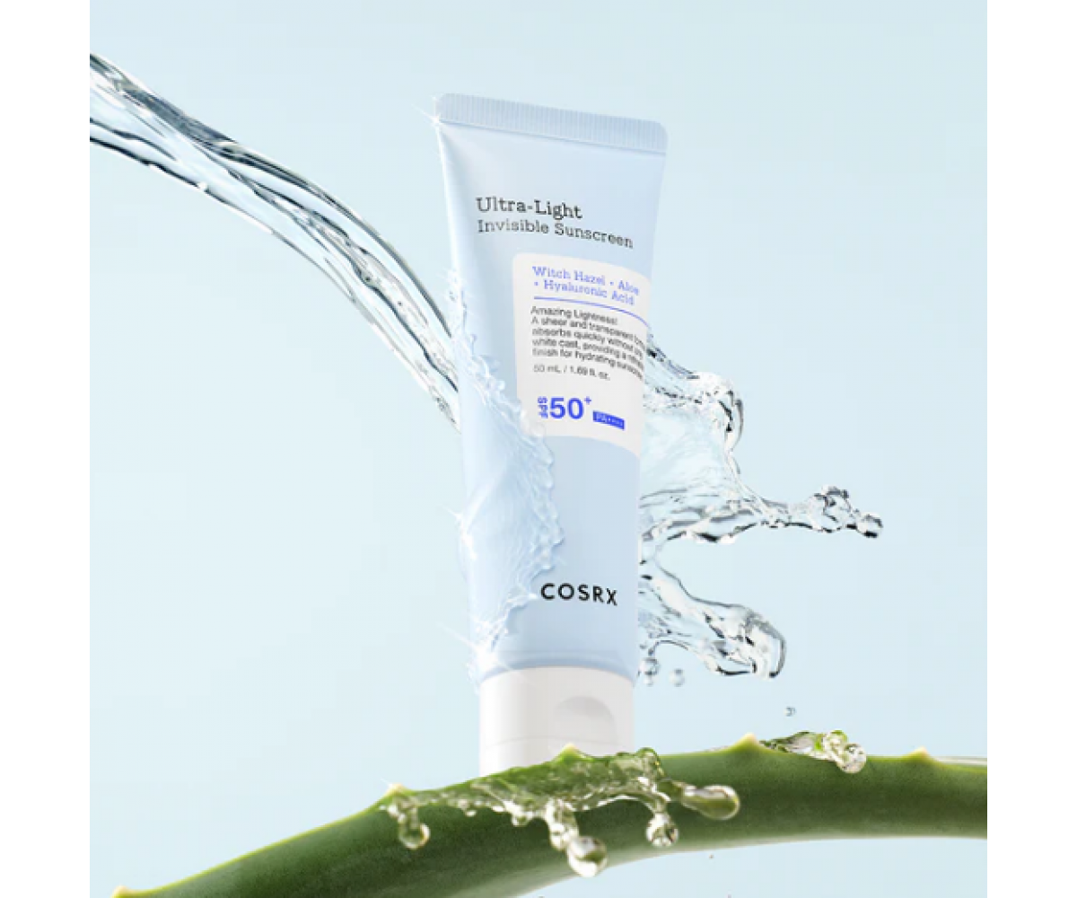 COSRX Ultra-Light Invisible Sunscreen SPF50+ PA++++ 50ml - Αντιηλιακό για καθημερινή χρήση