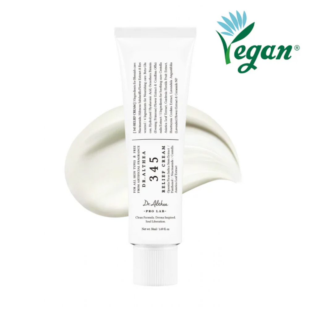 Dr.  Althea 345 Relief Cream 50ml – Εντατική Κρέμα Επανόρθωσης και Καταπράυνσης