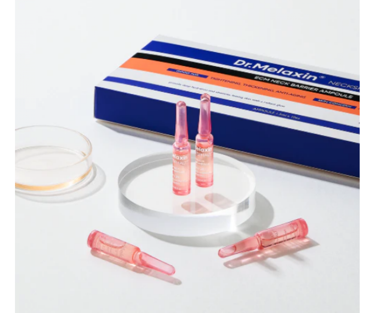 Dr. Melaxin Necksphalt ECM Ceramide Neck Serum για σύσφιξη λαιμού και ρυτίδες