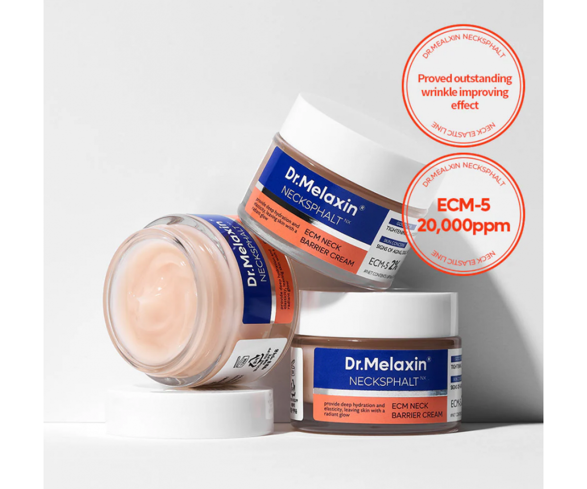 Dr. Melaxin Necksphalt - ECM Ceramide Neck Cream Dr. Melaxin Necksphalt ECM Ceramide Neck Cream για σύσφιξη και ρυτίδες λαιμού