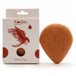Teardrop Konjac Sponge - Red Clay - Αναζωογόνηση