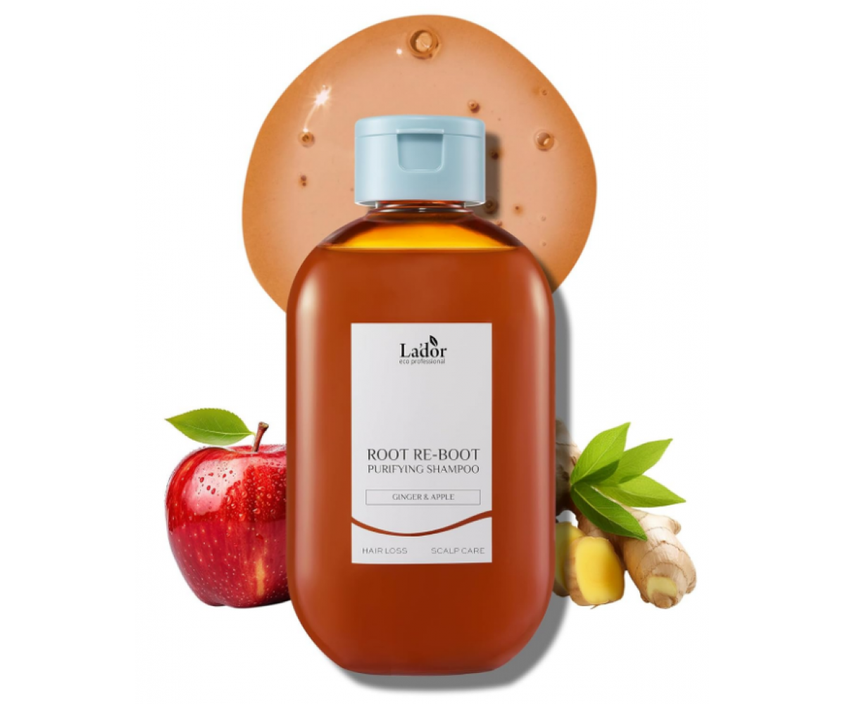 Lador Root Re-Boot Purifying Shampoo 300ml για βαθύ καθαρισμό και αποτοξίνωση τριχωτού