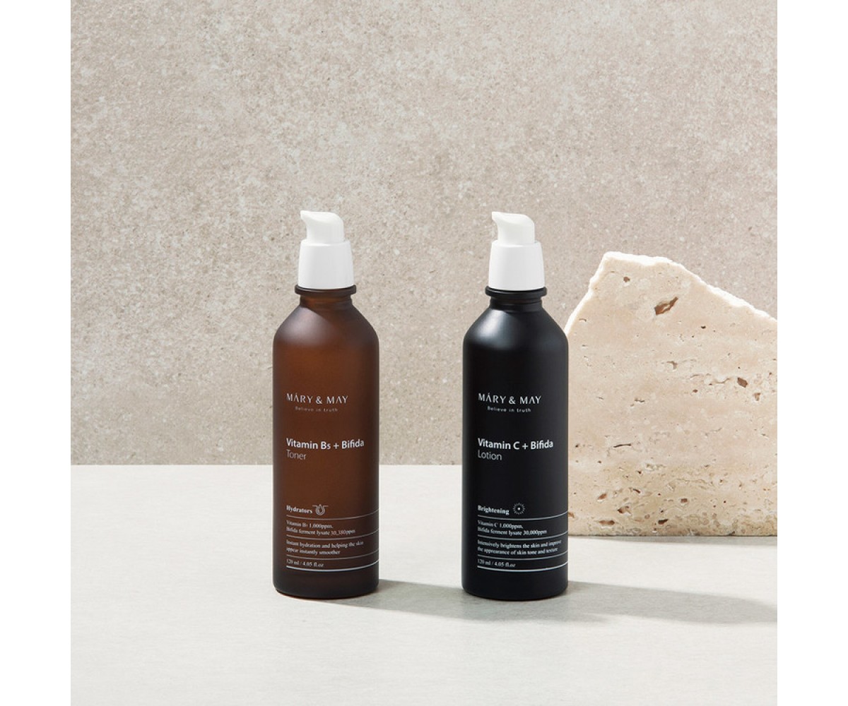 MARY & MAY Vitamin B5 + Bifida Toner MARY & MAY Vitamin B5 + Bifida Toner – Τονωτική λοσιόν για ενυδάτωση