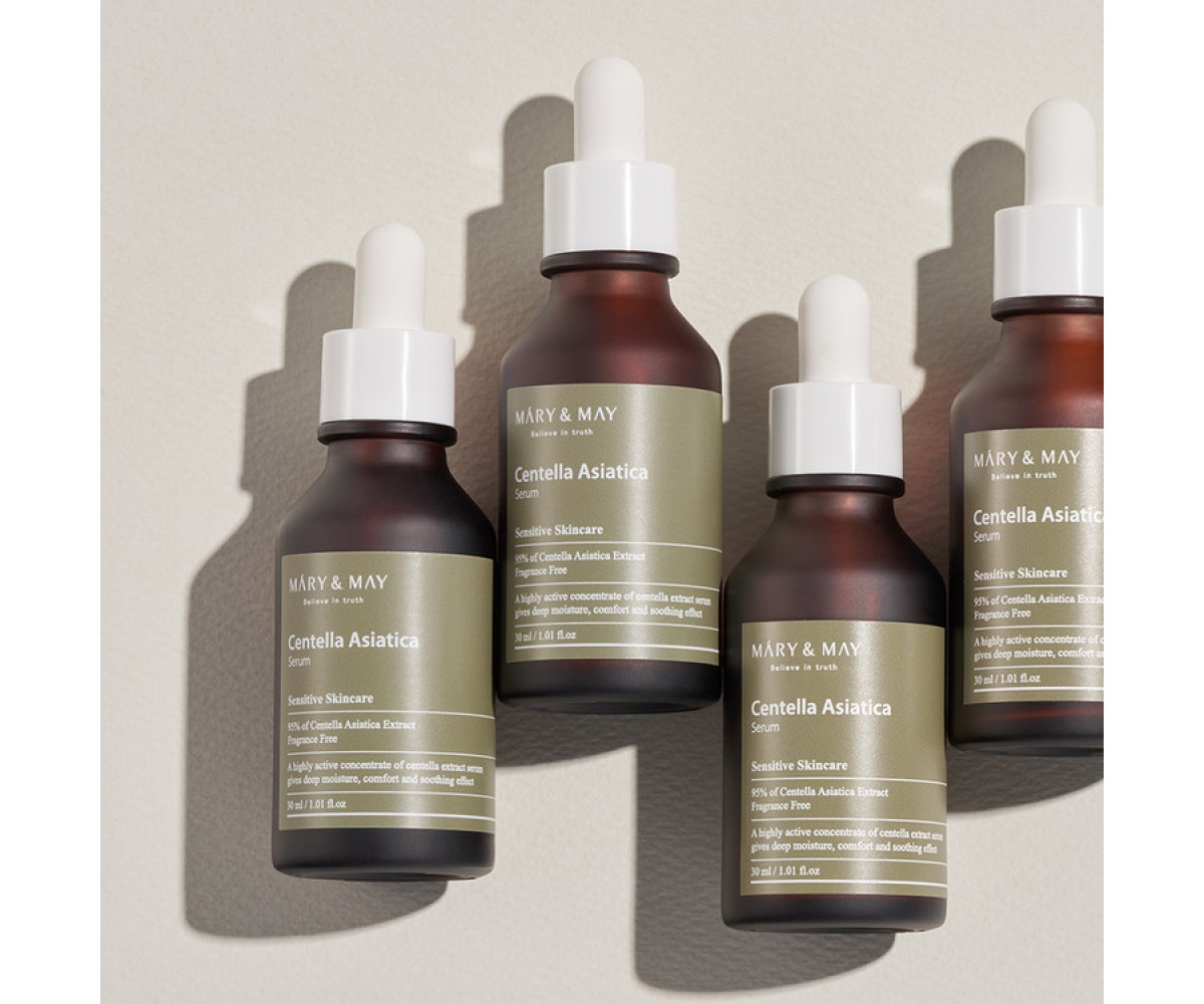 MARY & MAY Centella Asiatica Serum – Καταπραϋντικός ορός με Centella