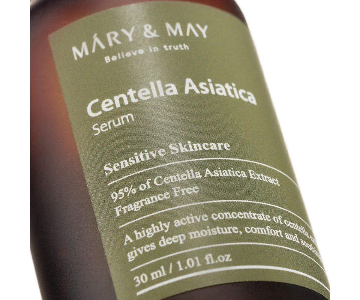 MARY & MAY Centella Asiatica Serum – Καταπραϋντικός ορός με Centella