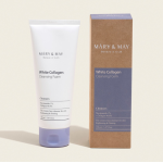 MARY & MAY White Collagen Cleansing Foam – Αφρός καθαρισμού με κολλαγόνο και νιασιναμίδη