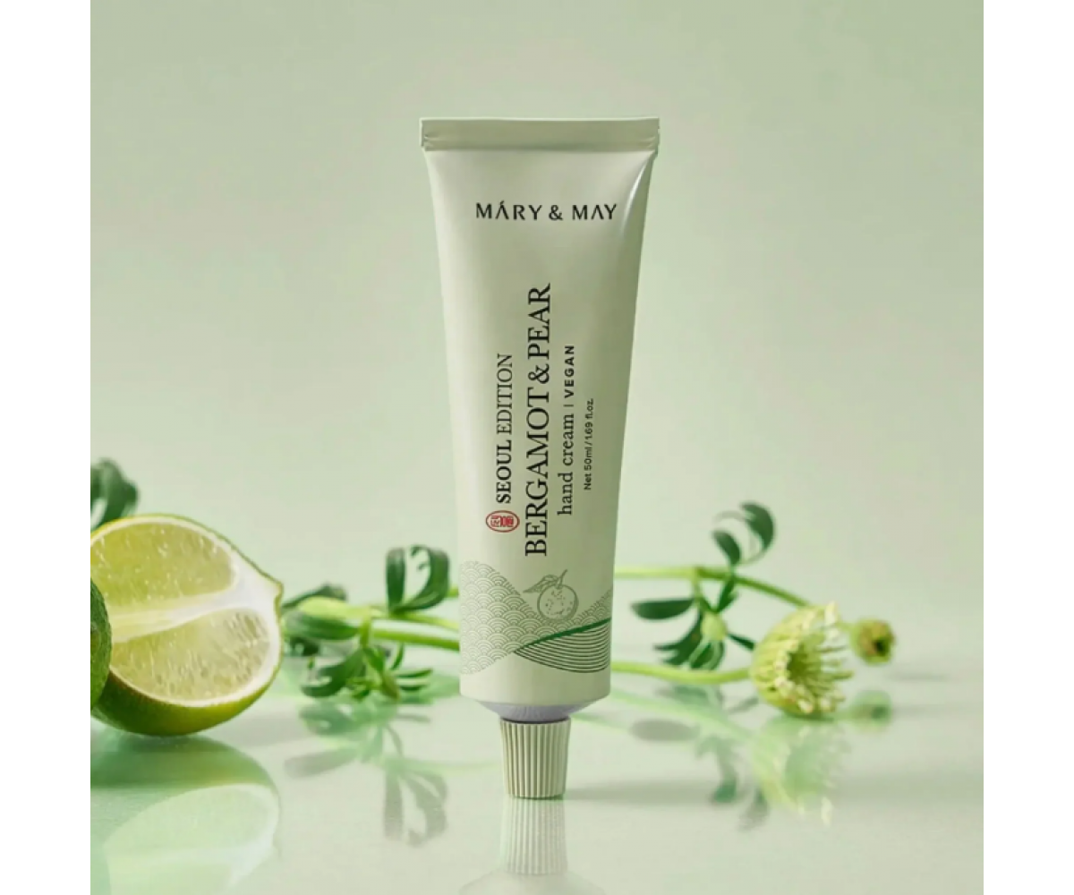 Mary & May Bergamot & Pear Hand Cream (Πράσινη) για ενυδάτωση και φρεσκάδα