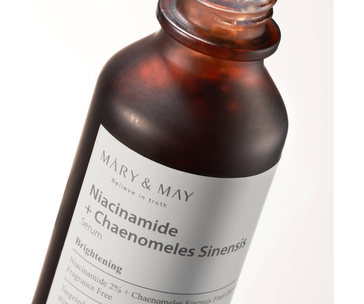MARY & MAY Niacinamide + Chaenomeles Sinensis Serum – Ορός για ομοιόμορφο και λαμπερό δέρμα