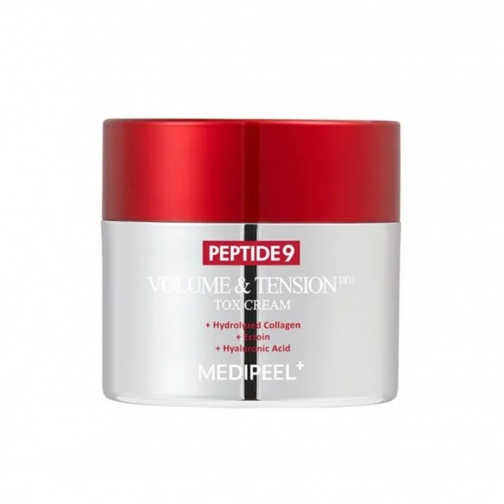 MEDIPEEL Peptide 9 Volume & Tension Tox Cream Pro 50g – Κρέμα Αντιγήρανσης με 9 Πεπτίδια & Υαλουρονικό