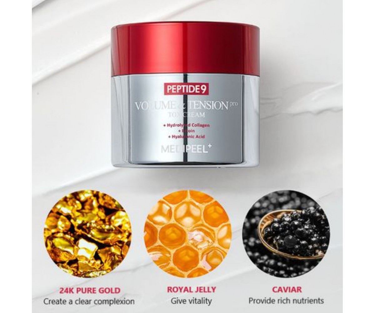 MEDI-PEEL Peptide 9 Volume & Tension Tox Cream Pro 50g | 9 Peptides MEDI-PEEL Peptide 9 Volume & Tension Tox Cream Pro 50g αντιγηραντική κρέμα με πεπτίδια