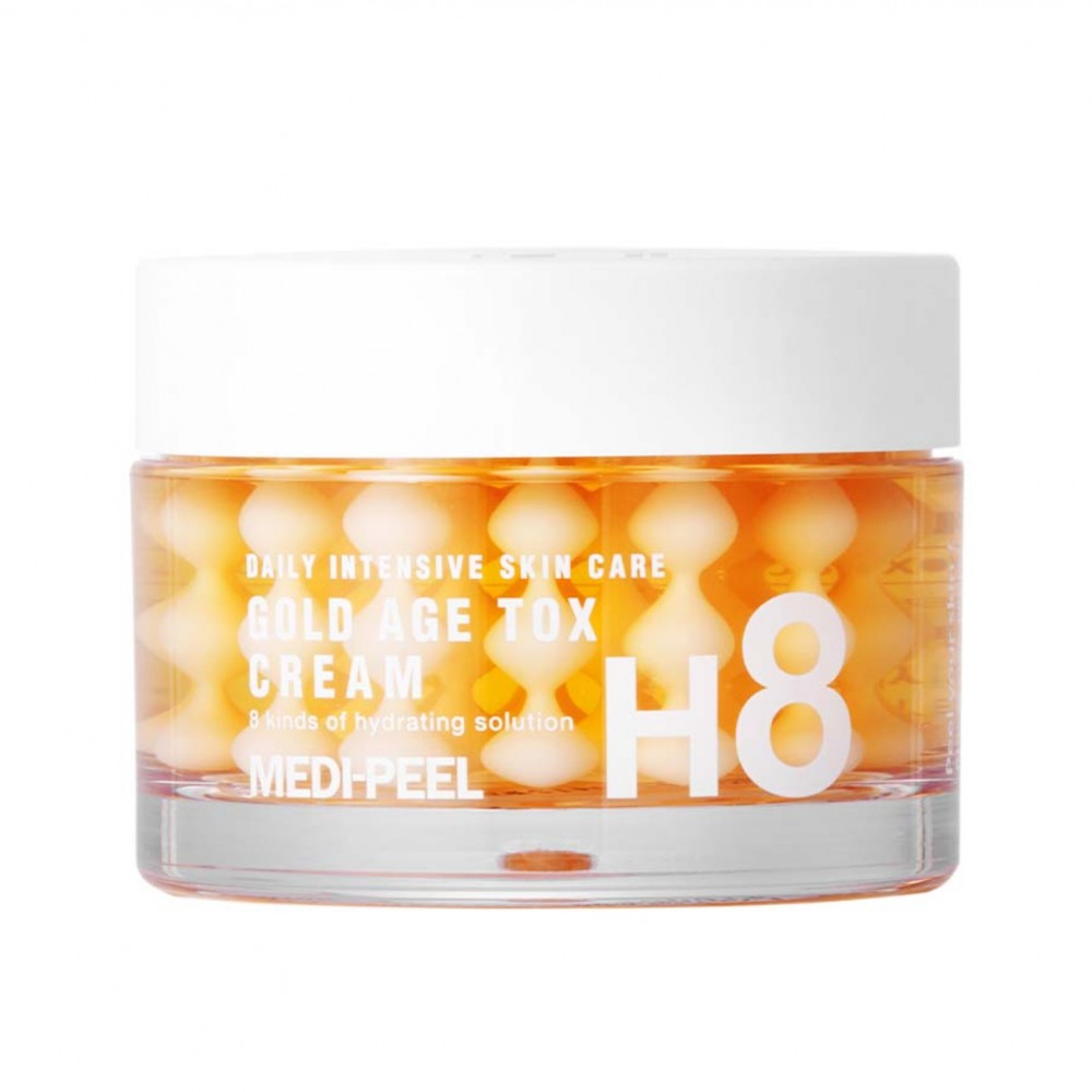 MEDIPEEL Gold Age Tox H8 Cream 50g – Αντιγηραντική Κρέμα με Πεπτίδια, Κολλαγόνο & 5 Ceramides