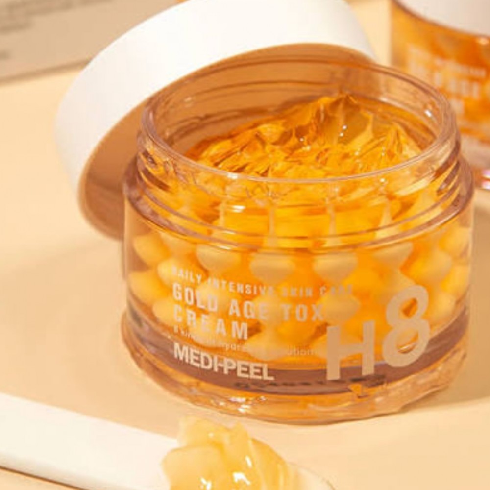 MEDIPEEL Gold Age Tox H8 Cream 50g – Αντιγηραντική Κρέμα με Πεπτίδια, Κολλαγόνο & 5 Ceramides MEDIPEEL Gold Age Tox H8 Cream 50g – Αντιγηραντική Κρέμα με Πεπτίδια, Κολλαγόνο & 5 Ceramides