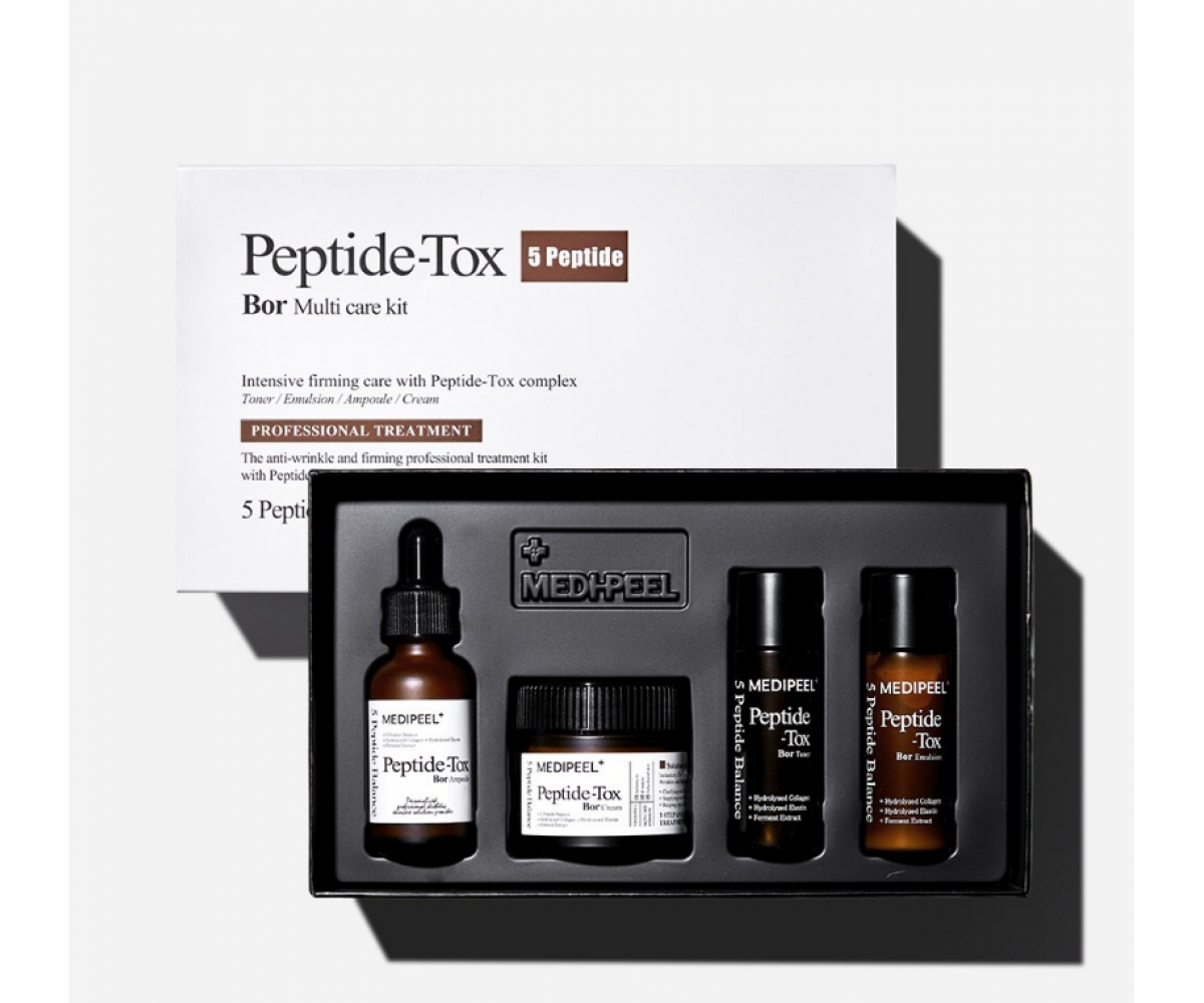 Medipeel Peptide-Tox Bor Multi Care Kit με αμπούλα 30ml και κρέμα 50g για ρυτίδες και σύσφιξη
