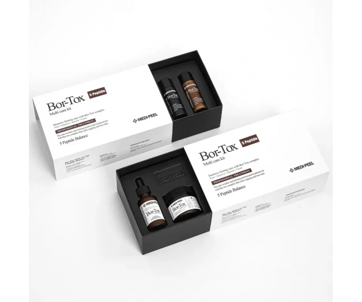 Medipeel Peptide-Tox Bor Multi Care Kit με αμπούλα 30ml και κρέμα 50g για ρυτίδες και σύσφιξη