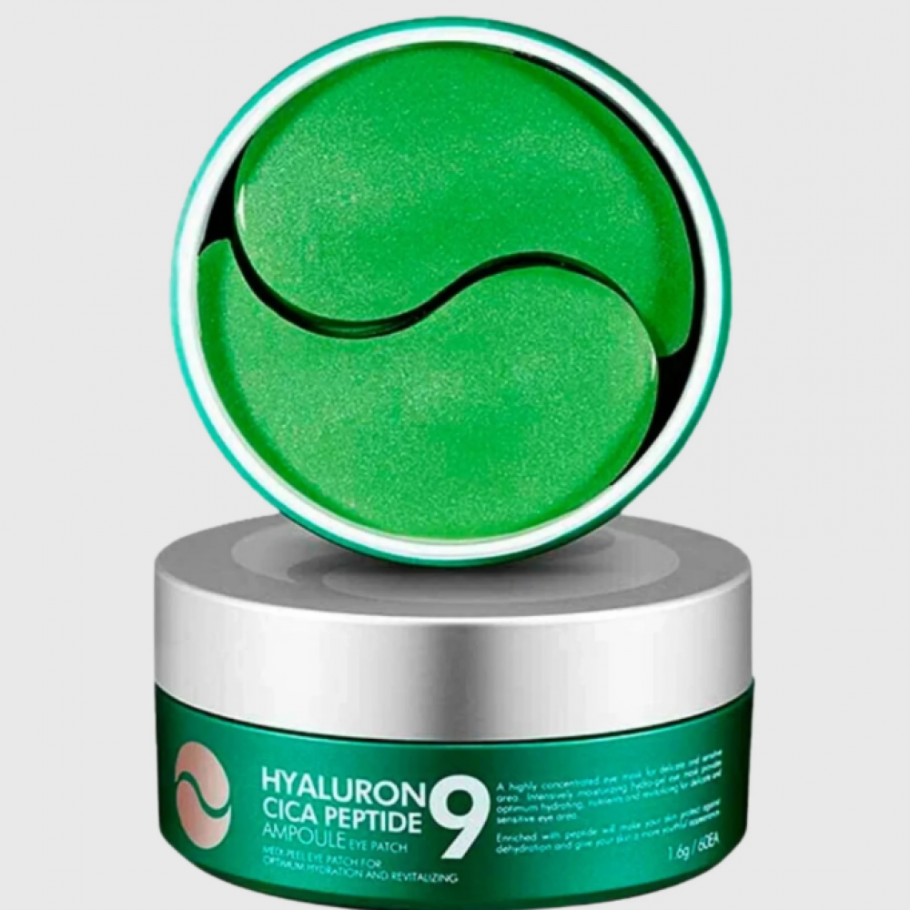 MEDIPEEL Hyaluron Cica Peptide 9 Ampoule Eye Patch - Καταπραϋντικά eye patches με πεπτίδια για σύσφιξη, μείωση πρηξίματος και λεπτών γραμμών