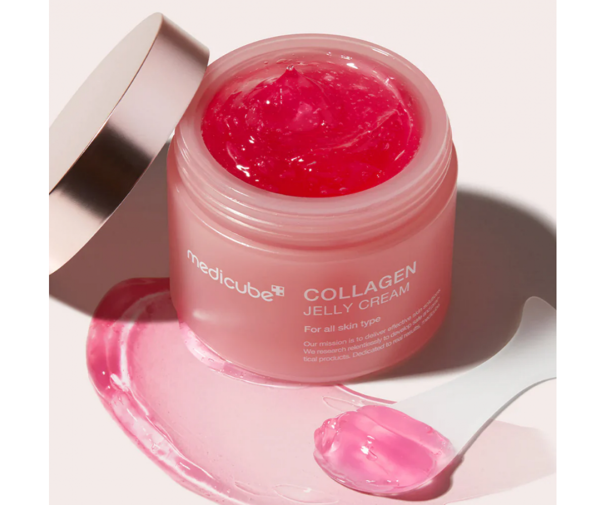 Medicube Collagen Jelly Cream ενυδατική κρέμα προσώπου σε μορφή τζελ με κολλαγόνο