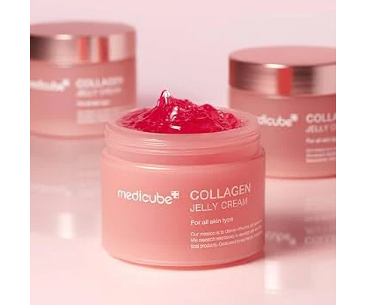 Medicube Collagen Jelly Cream ενυδατική κρέμα προσώπου σε μορφή τζελ με κολλαγόνο