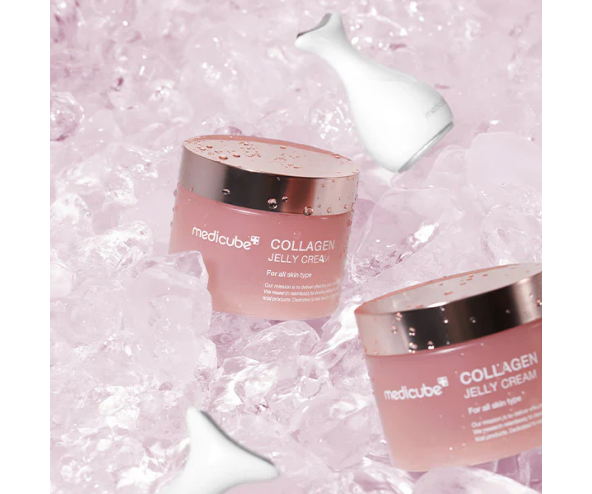 Medicube Collagen Jelly Cream ενυδατική κρέμα προσώπου σε μορφή τζελ με κολλαγόνο