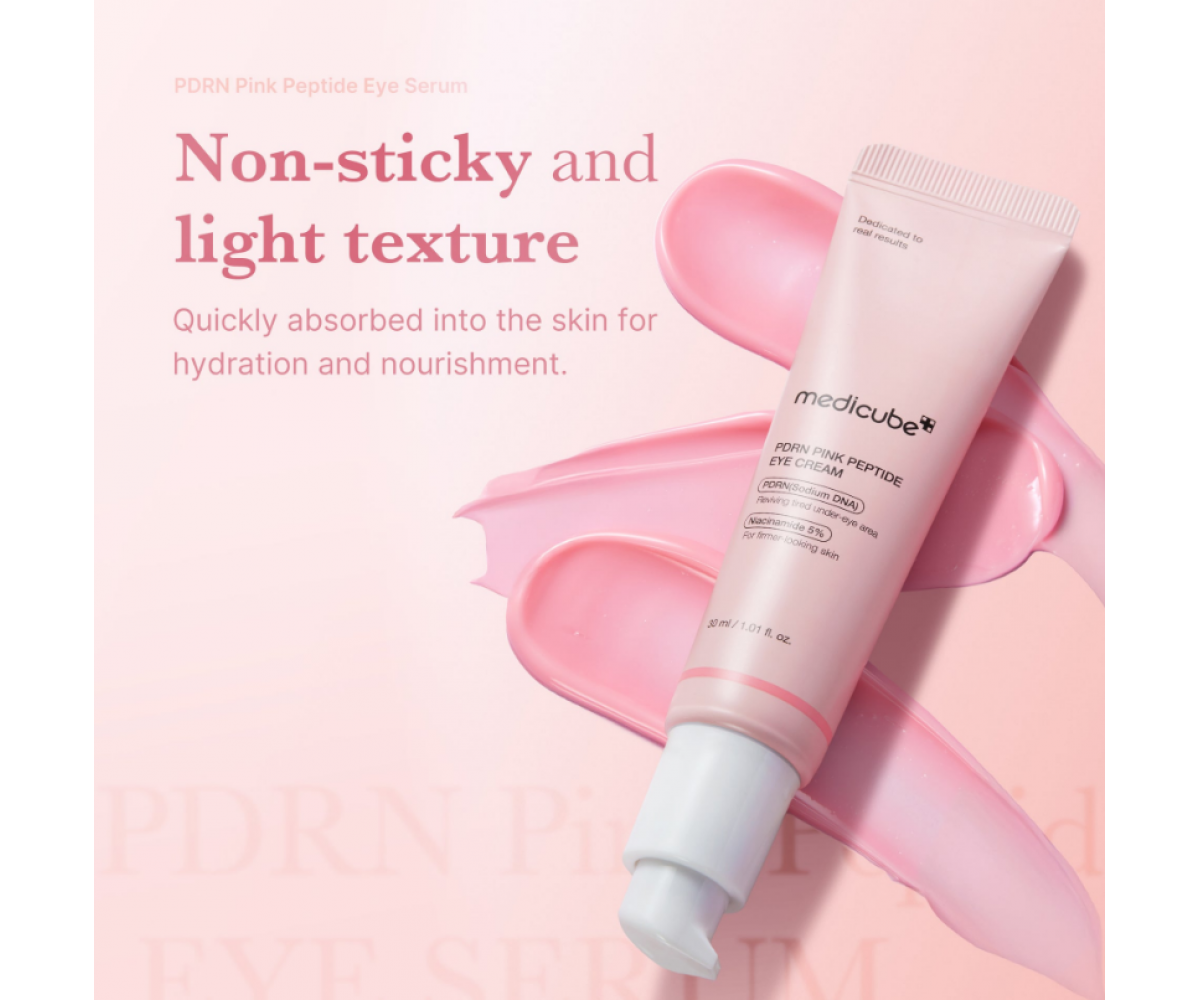 Medicube PDRN Pink Peptide Eye Cream 30ml κρέμα ματιών με PDRN και πεπτίδια