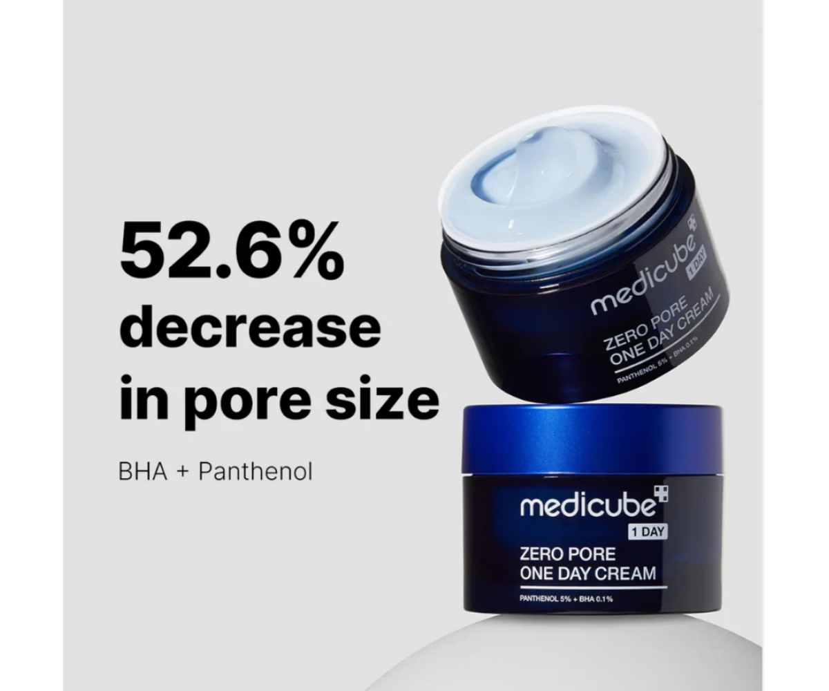 Medicube Pore One Day Cream κρέμα προσώπου για μείωση των πόρων και εξισορρόπηση σμήγματος