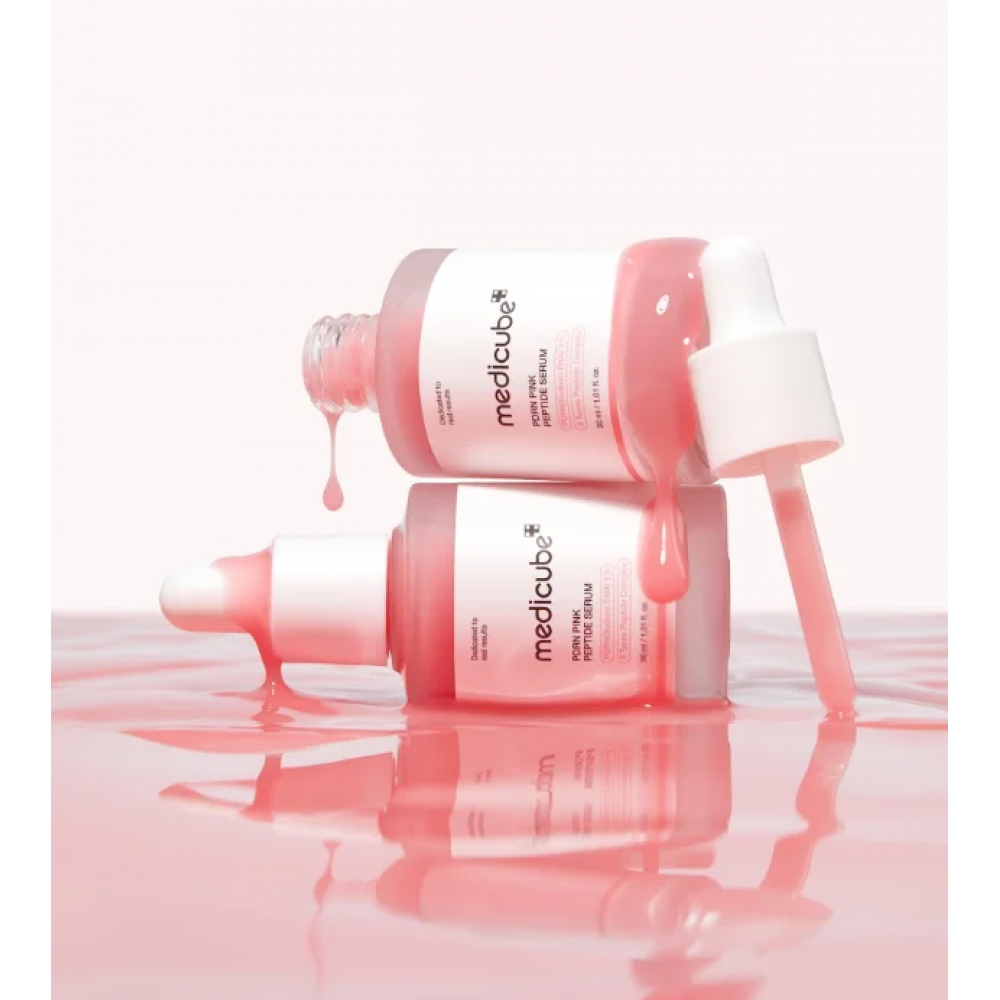 MEDICUBE PDRN Pink Peptide Serum 30ml - Ορός Σύσφιξης & Λάμψης με PDRN DNA Σολομού