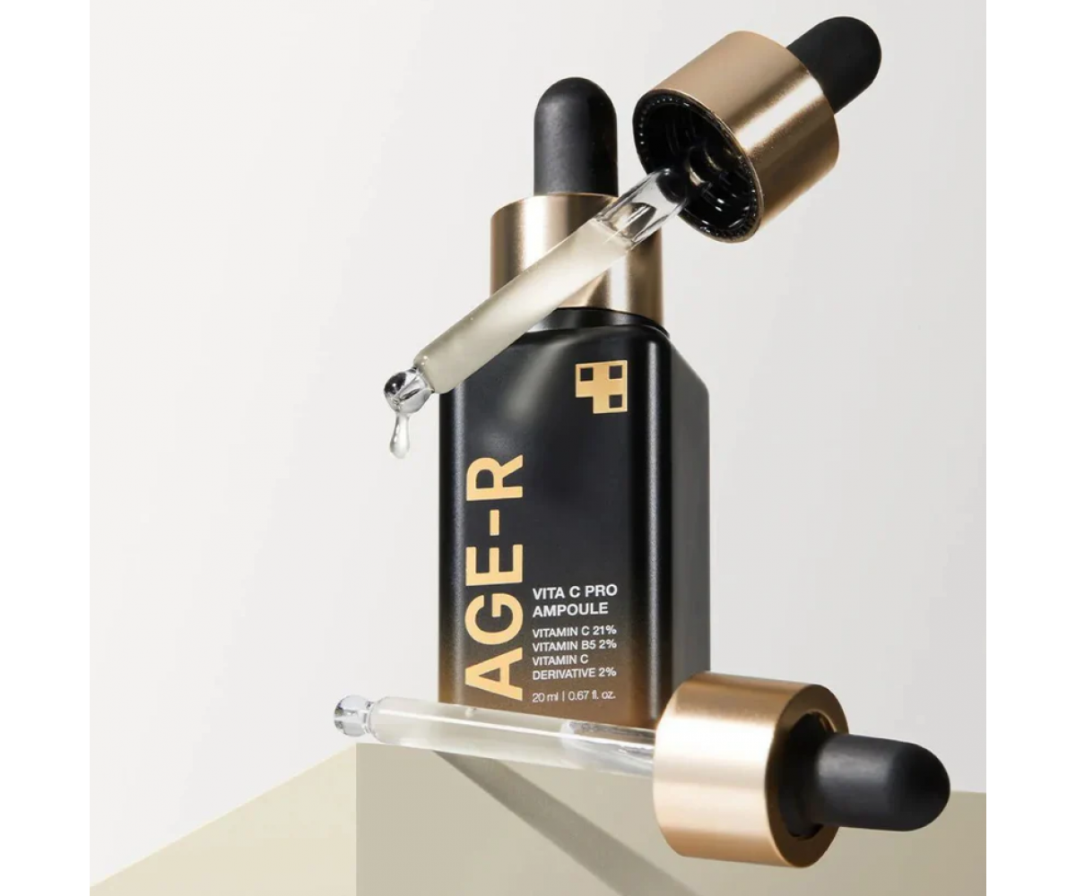 Medicube Age-R Vita C Pro Ampoule ορός προσώπου με 21 % καθαρή βιταμίνη C για λάμψη και αντιγήρανση