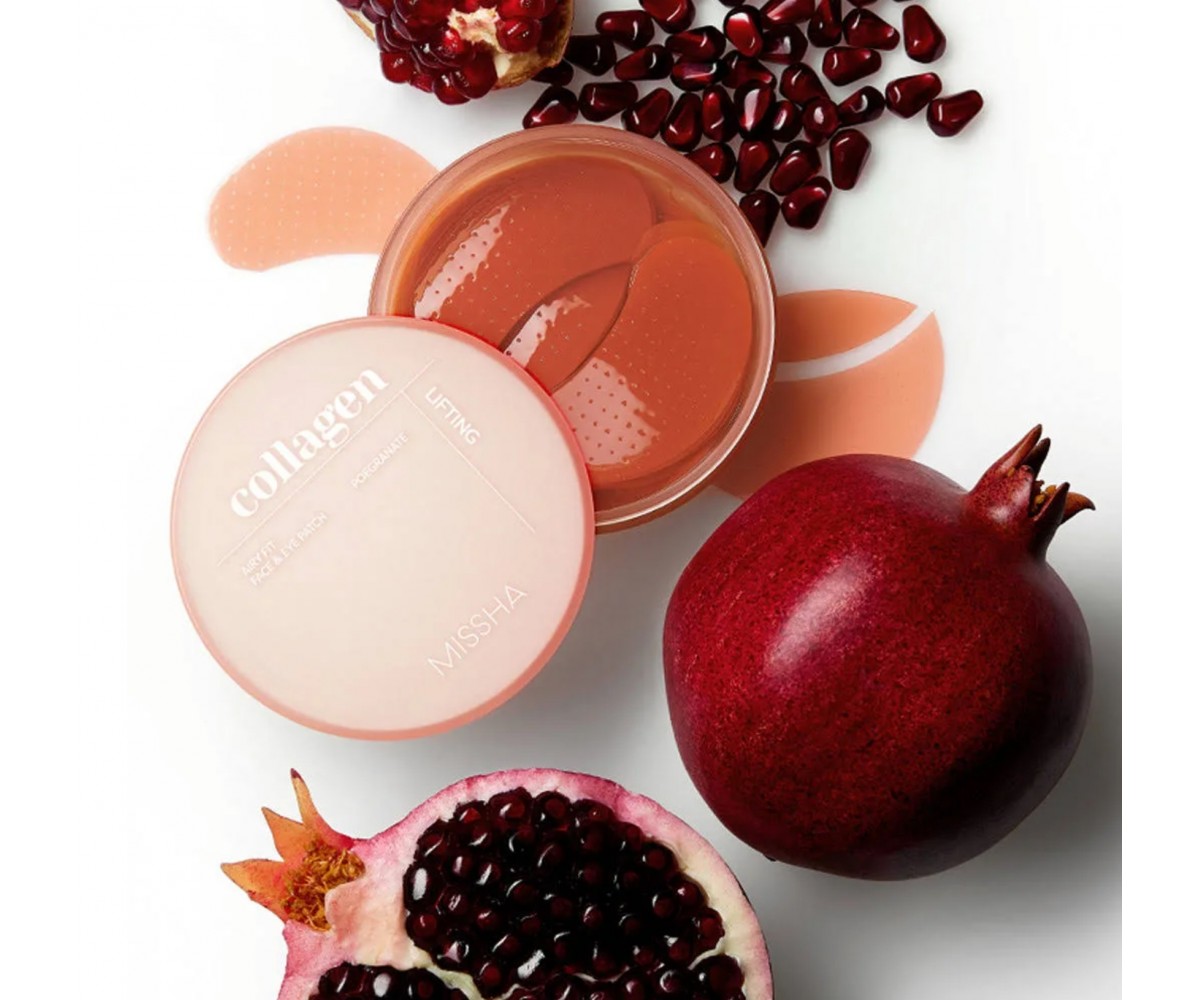 MISSHA Airy Fit Collagen Lifting Face & Eye Patch MISSHA Airy Fit Collagen Lifting Face & Eye Patch 60τμχ επιθέματα υδρογέλης με κολλαγόνο