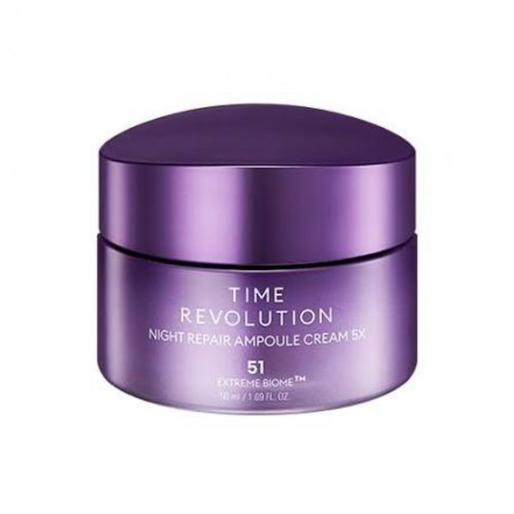 MISSHA Time Revolution Night Repair Ampoule Cream 5X 50ml – Κρέμα Νύχτας Επανόρθωσης & Αντιγήρανσης