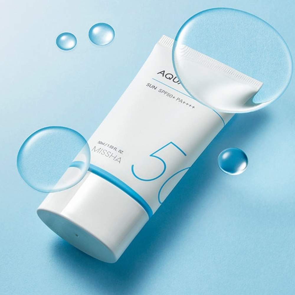 MISSHA ALL AROUND SAFE BLOCK AQUA SUN SPF50+ PA++++ Μικτό δέρμα, Λιπαρό δέρμα