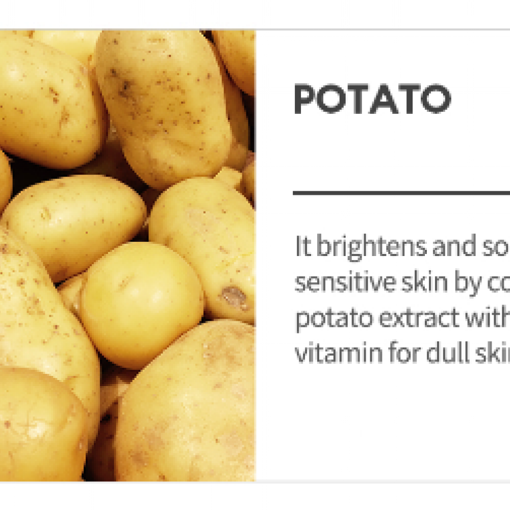 MISSHA AIRY FIT SHEET MASK POTATO- Μάσκα με εκχύλισμα πατάτας για λεύκανση, ενυδάτωση και αντιοξειδωτική προστασία MISSHA AIRY FIT SHEET MASK POTATO- Μάσκα με εκχύλισμα πατάτας για λεύκανση, ενυδάτωση και αντιοξειδωτική προστασία