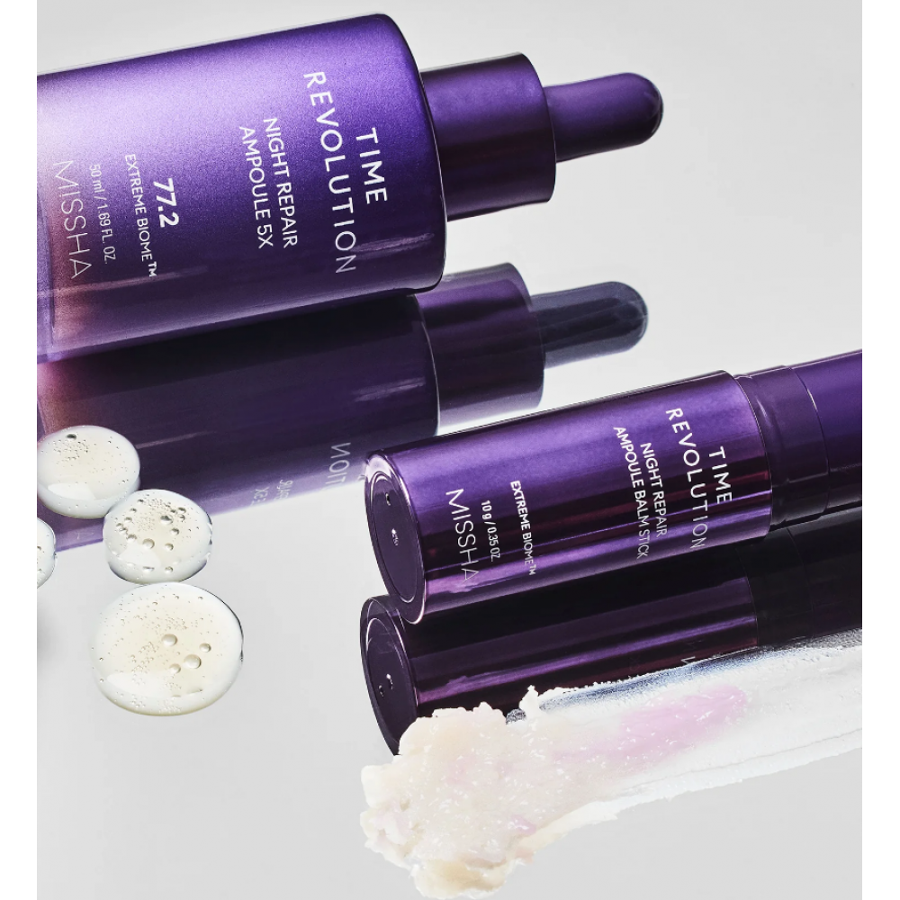 MISSHA Time Revolution Night Repair Ampoule 5X - Eνισχυμένος ορός αντιγήρανσης και σύσφιξης MISSHA Time Revolution Night Repair Ampoule 5X - Eνισχυμένος ορός αντιγήρανσης και σύσφιξης