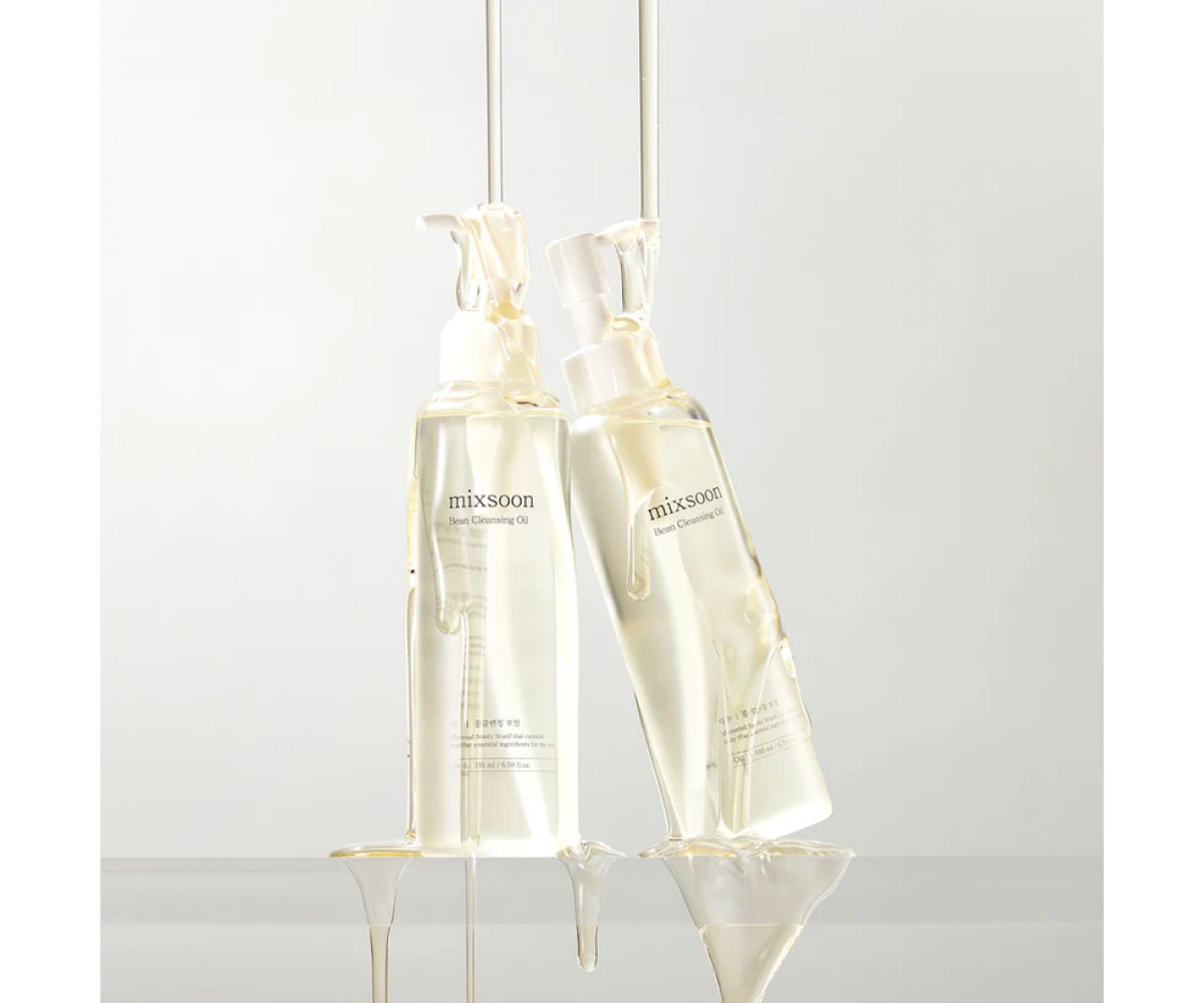 MIXSOON Bean Cleansing Oil - Έλαιο καθαρισμού και ντεμακιγιάζ με ζύμωση σόγιας και σπόρους κριθαριού