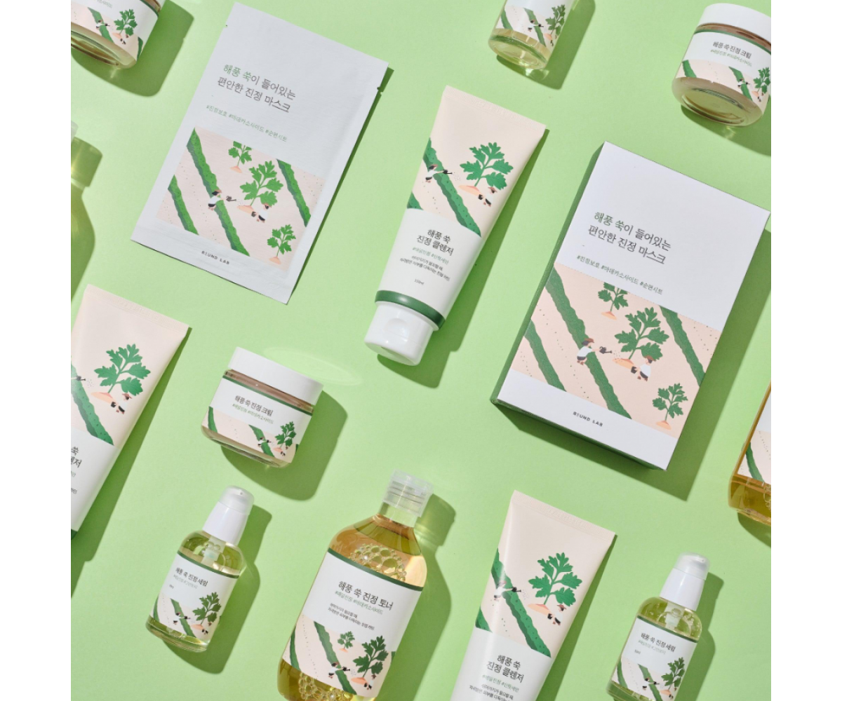 Round Lab Mugwort Calming Toner τονωτικό προσώπου με εκχύλισμα Mugwort και 4‑CICA