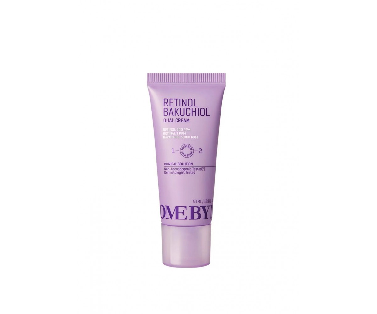 SOME BY MI Retinol Bakuchiol Dual Cream 50ml με Retinol, Retinal, Bakuchiol και πεπτίδια για λεία υφή, πόρους, ελαστικότητα και αντιγήρανση. SOME BY MI Retinol Bakuchiol Dual Cream 50ml κρέμα με ρετινόλη και bakuchiol