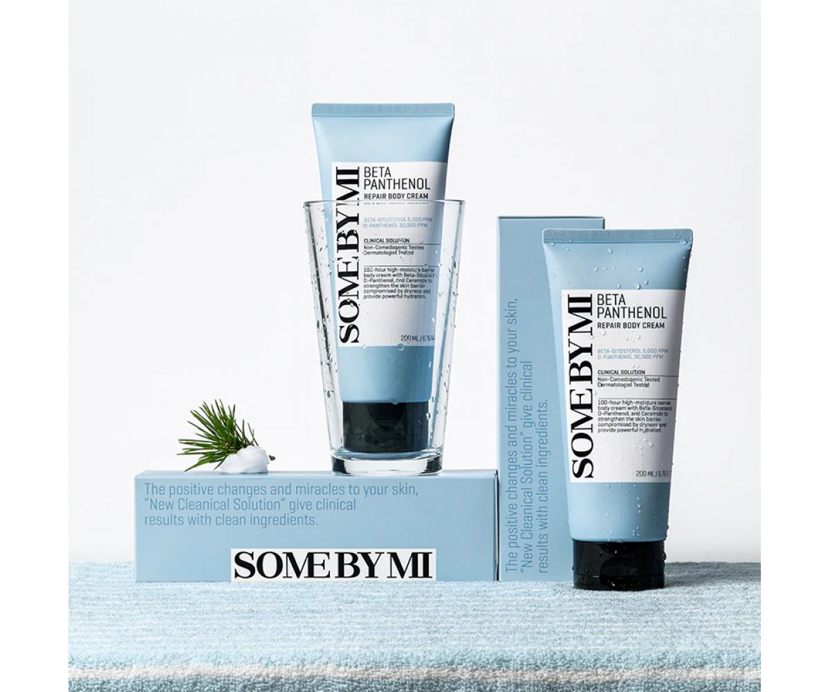 Some By Mi Beta Panthenol Repair Body Cream 200ml - Ενυδατική και επανορθωτική κρέμα σώματος