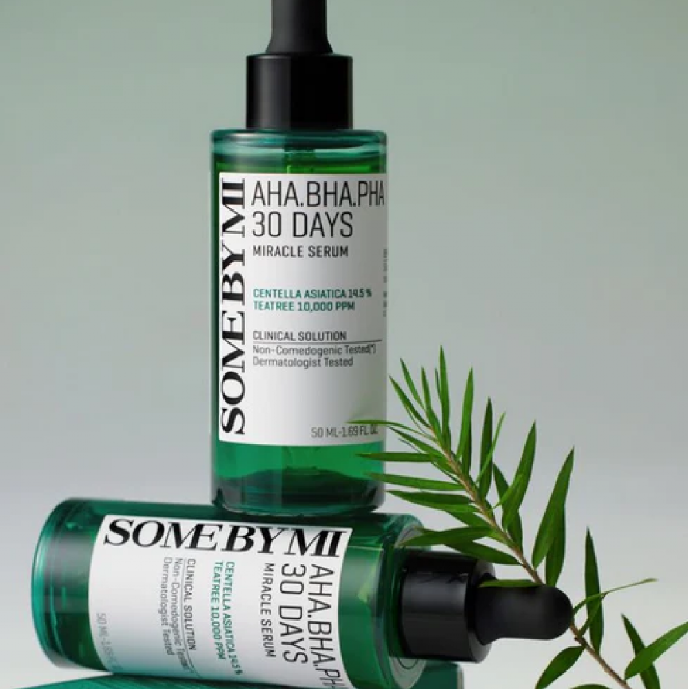 SOME BY MI AHA-BHA-PHA 30 days Miracle Serum 50ml - Ιδανικό για Ακμή, Μαύρα Στίγματα και Ανώμαλη Υφή Δέρματος