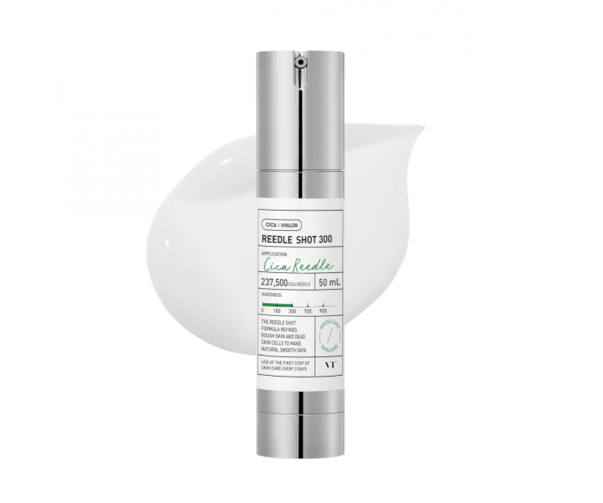 VT COSMETICS Reedle Shot 300 - Καινοτόμος Ορός με τεχνολογία μικροβελόνων CICA REEDLE που βελτιώνει τη συνολική υγεία του δέρματος