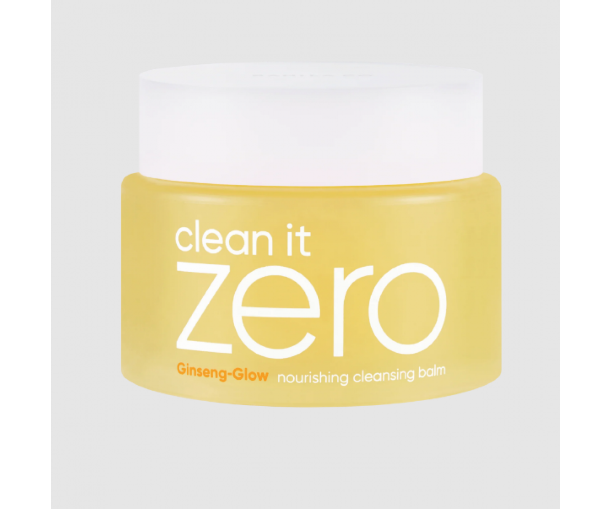 BANILA CO Clean It Zero Nourishing Ginseng Glow balm καθαριστικό προσώπου με ginseng και βασιλικό πολτό για θρέψη και λάμψη