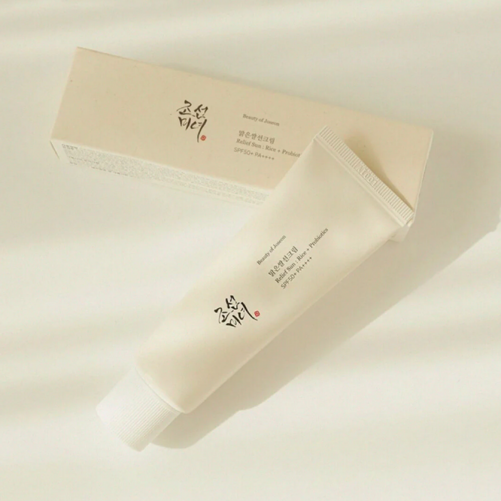 BEAUTY OF JOSEON RELIEF SUN: Rice + Probiotics (SPF50+ PA++++) - Αντηλιακή Προστασία με Ρύζι και Προβιοτικά